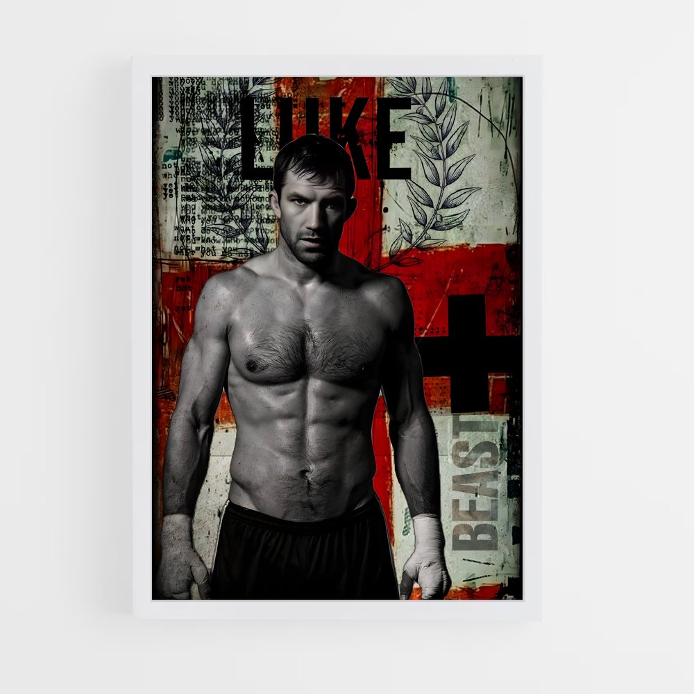 Poster Luke rockhold – affiche MMA (vue 3)